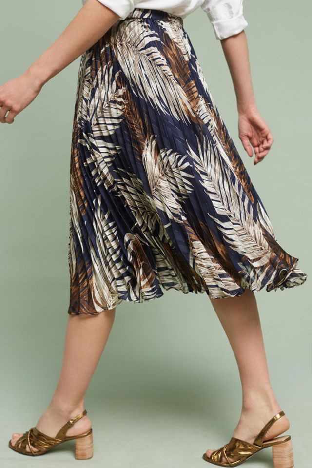 Pleated Palms Skirt #3
