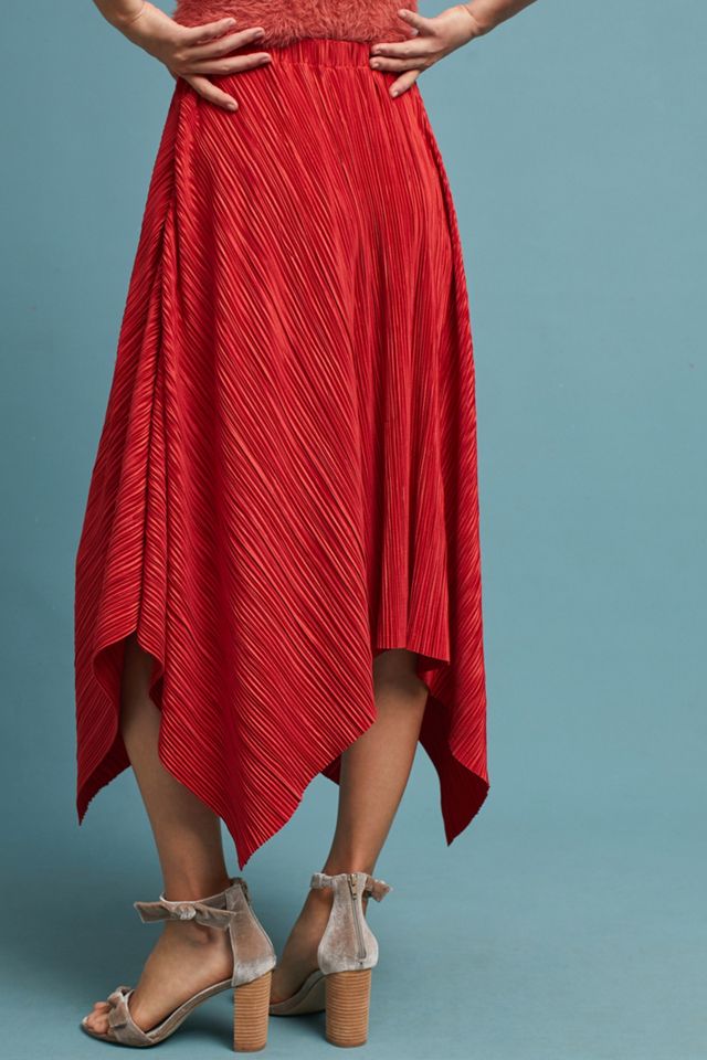 Plisse Asymmetrical Skirt #4