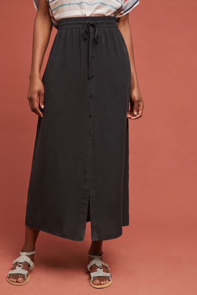 Cloth & Stone Buttonfront Skirt #2
