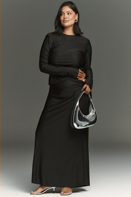 Tegan Stud Jersey Skirt