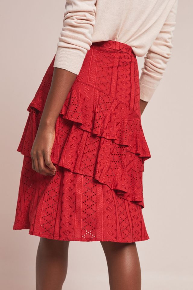 Soigne Eyelet Skirt #1