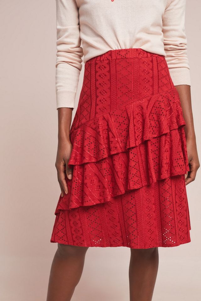 Soigne Eyelet Skirt #3