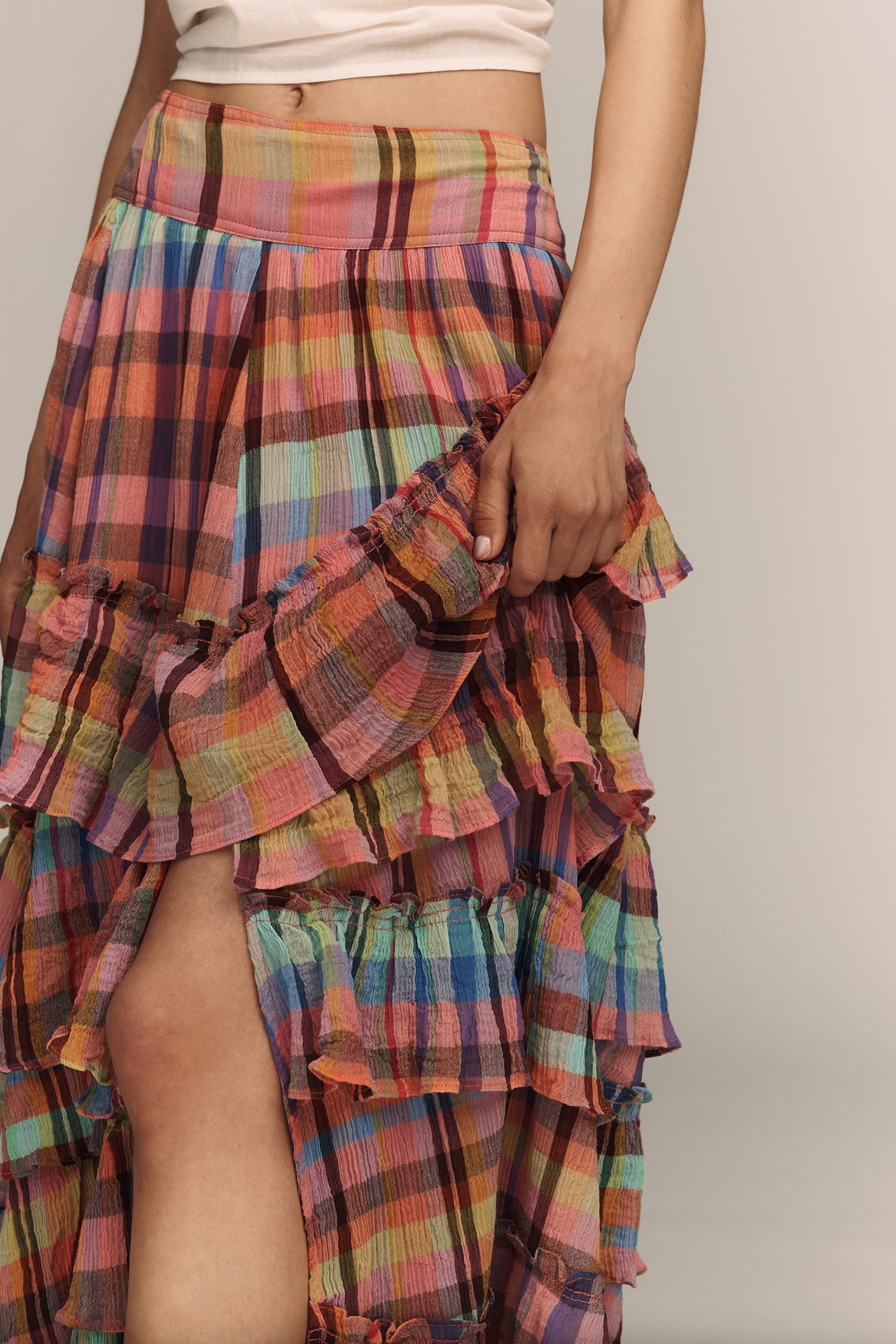 Pilcro Festival Maxi Skirt