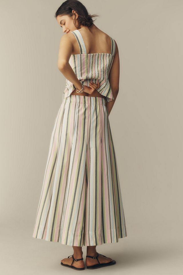 Maeve Striped Maxi Skirt #4