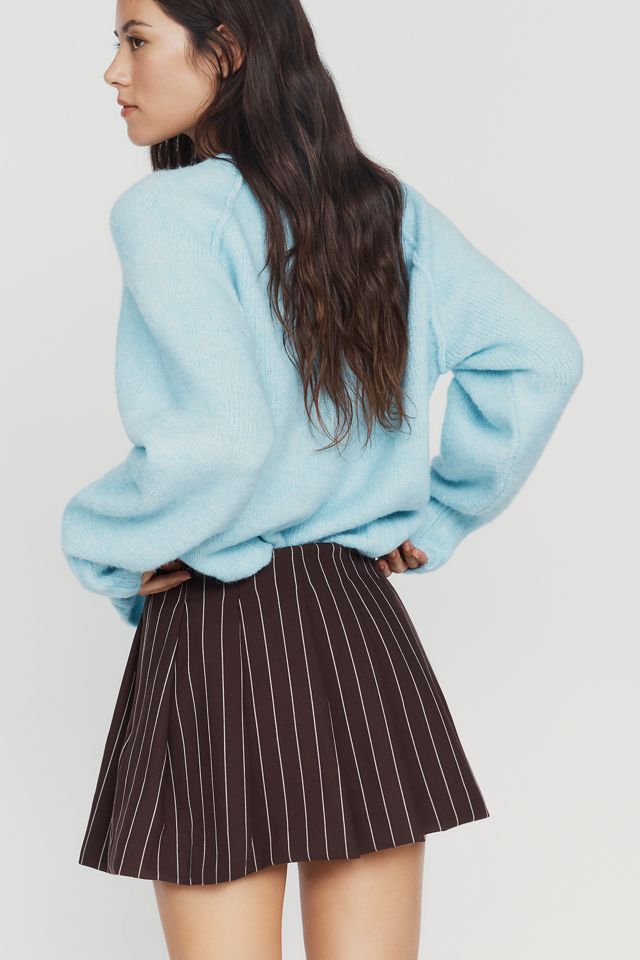 Maeve Kiki Printed Pleated Skort #3
