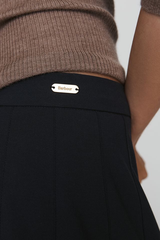 Barbour Delilah Drop-Waist Midi Skirt #4