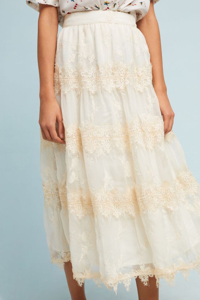 Pomona Embroidered Skirt #1