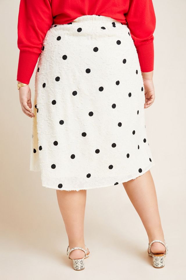 Andrea Textured Midi Skirt | Anthropologie