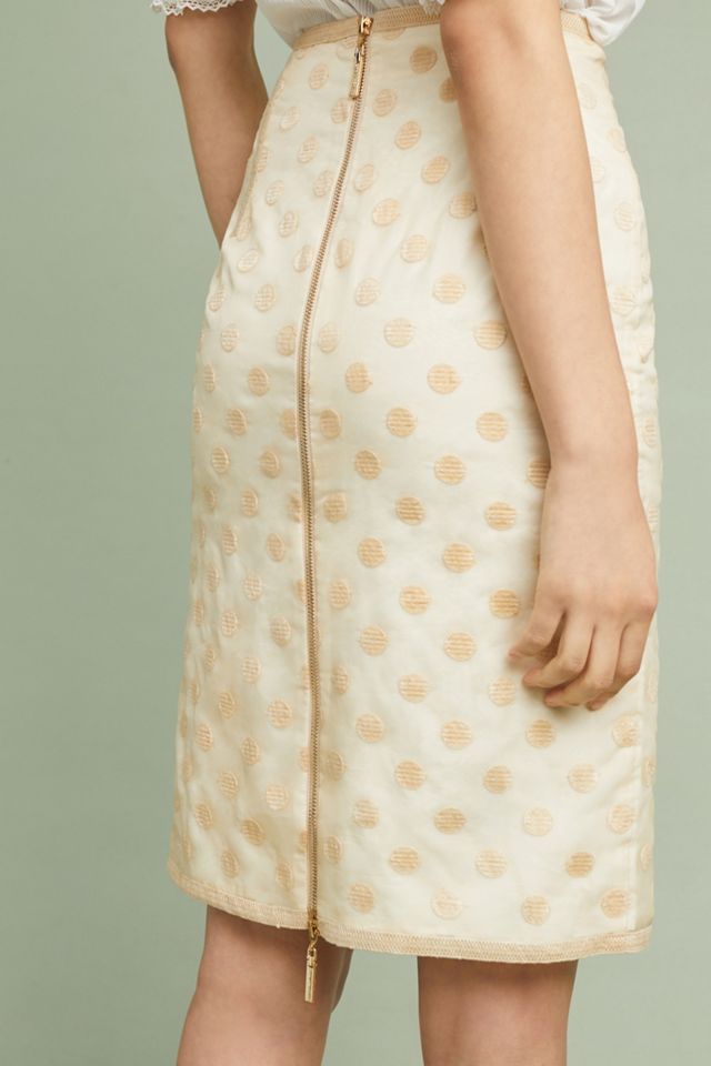 Tulle Polka Dot Pencil Skirt #2