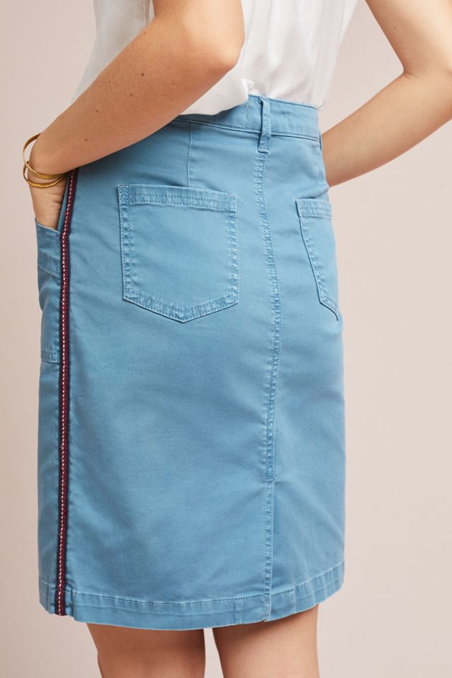 Pilcro Chino Pencil Skirt #1
