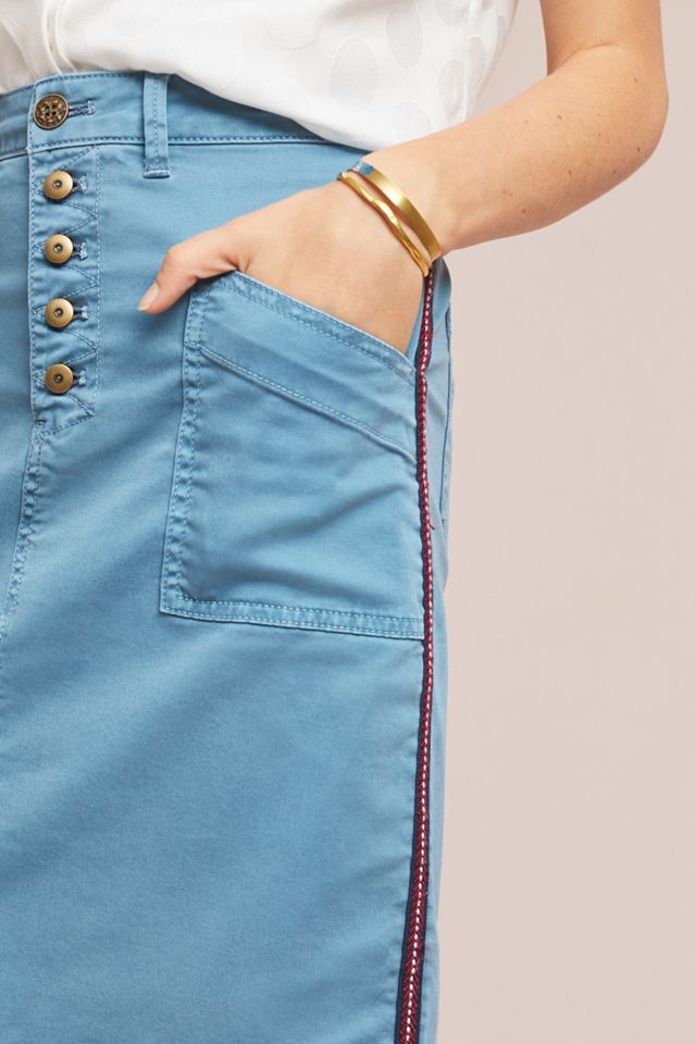 Pilcro Chino Pencil Skirt #3