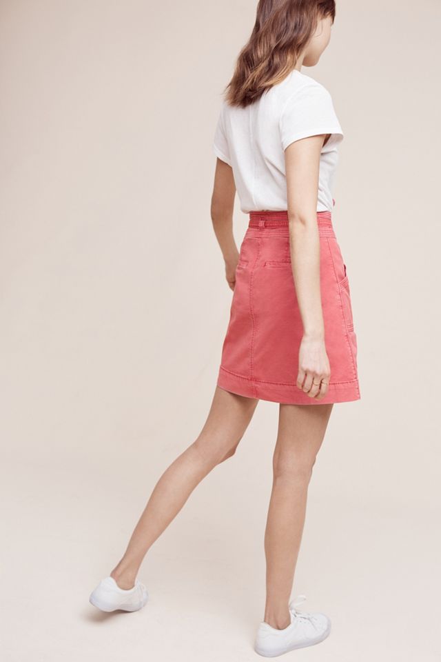 Pilcro Washed Chino Skirt #1