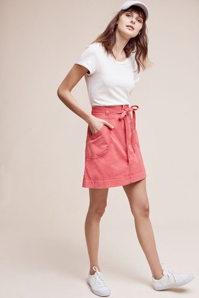 Pilcro Washed Chino Skirt #2