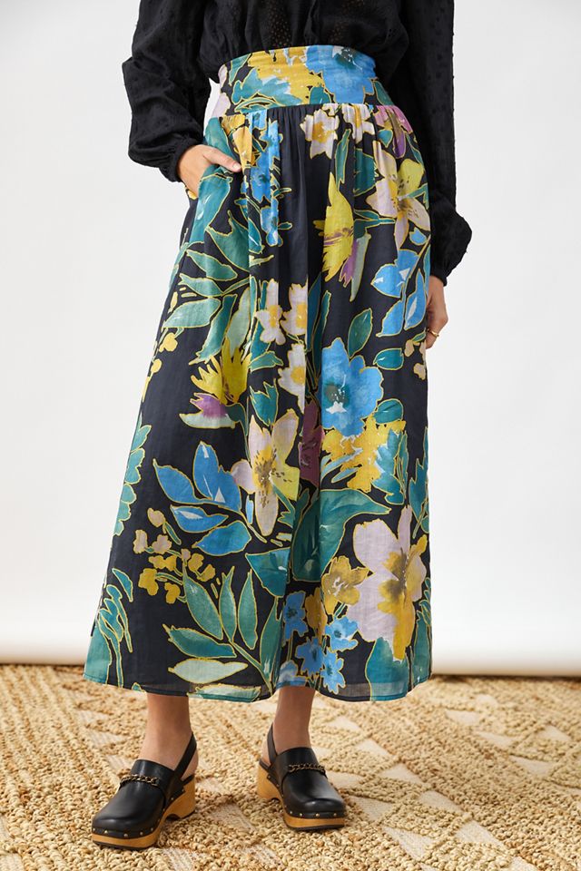 Floral Maxi Skirt #1