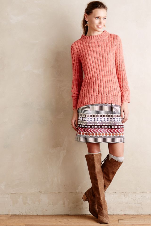 Glistened Geo Mini Skirt #1