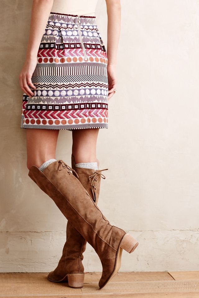Glistened Geo Mini Skirt #3