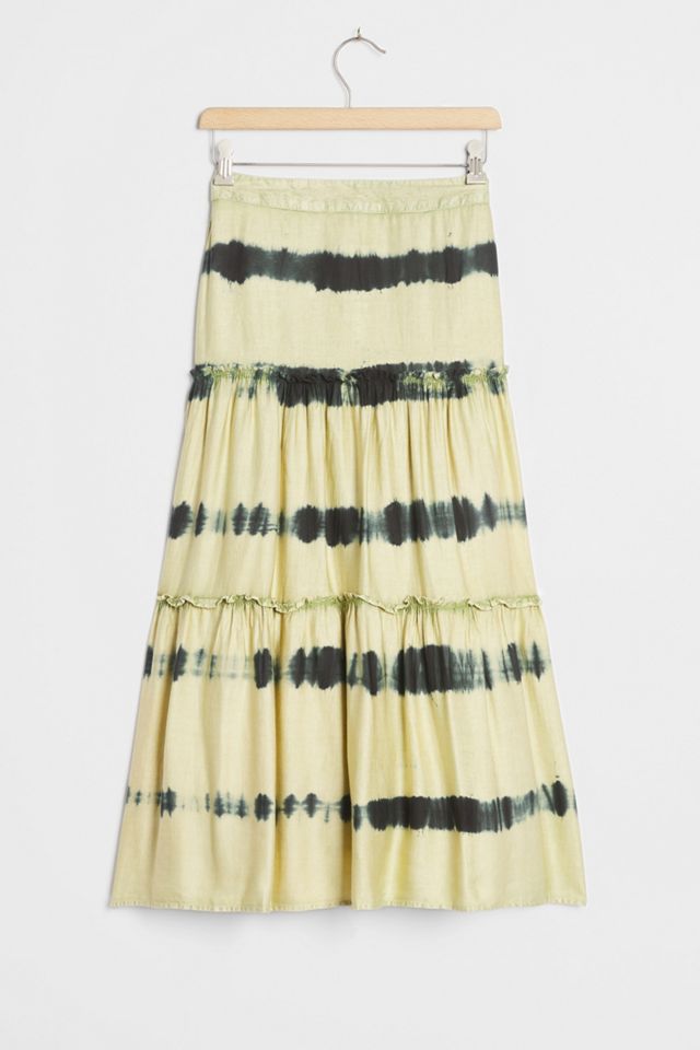 Nadka Tiered Midi Skirt #1
