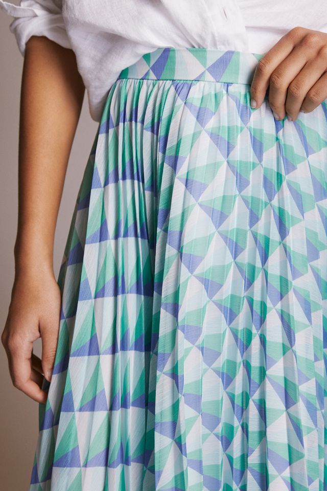 Pleated Maxi Skirt #1