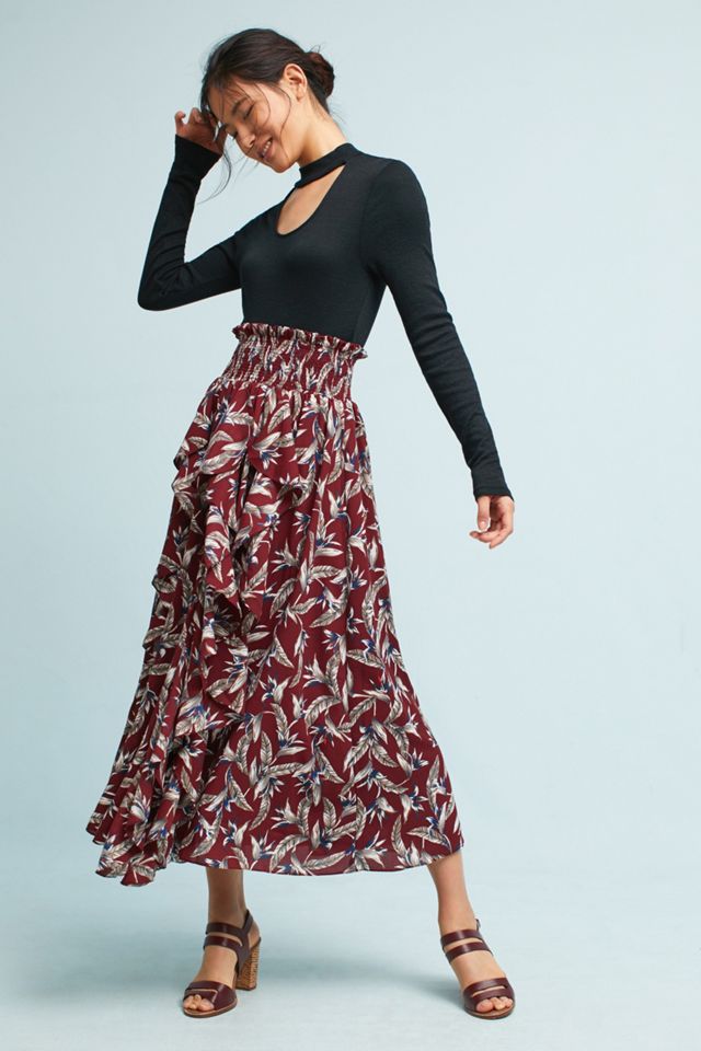 Keshika Ruffled Skirt