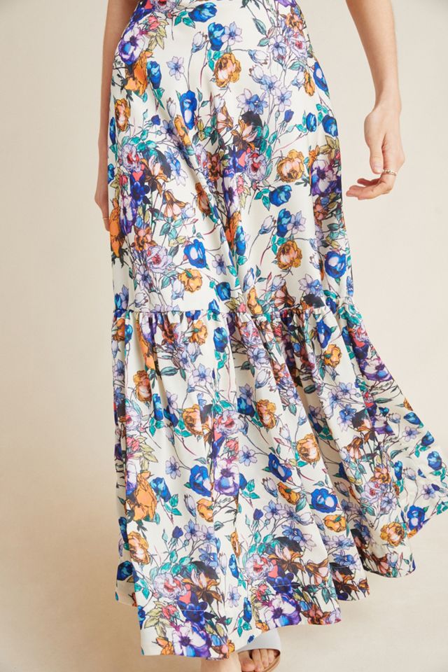 Bodnant Tiered Maxi Skirt #1