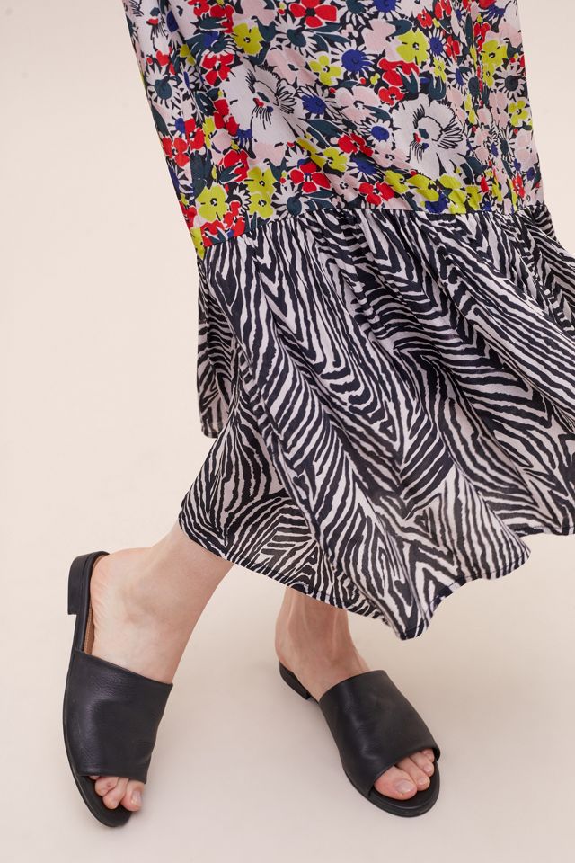 Lacey Mixed-Print Skirt #3