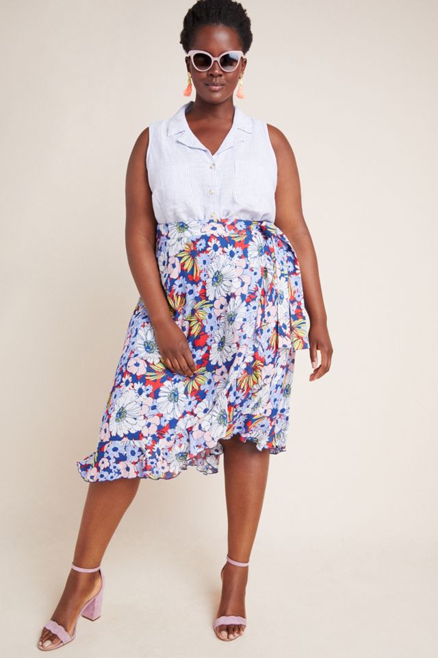 Maeve Sybil Wrap Skirt #4