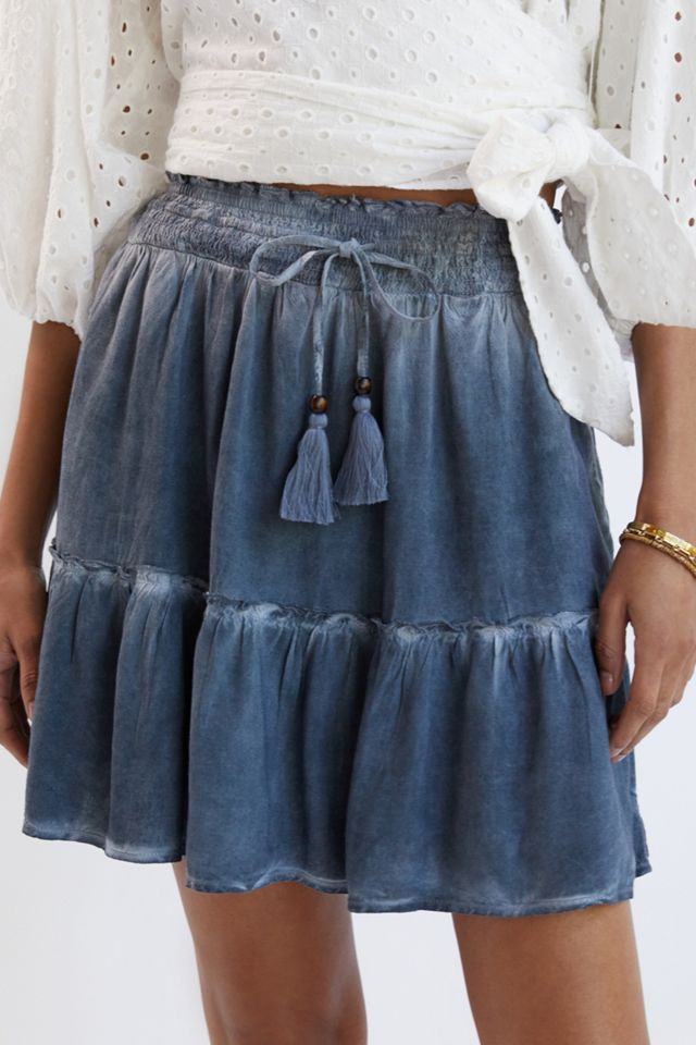 Pilcro Tie-Dye Mini Skirt #1