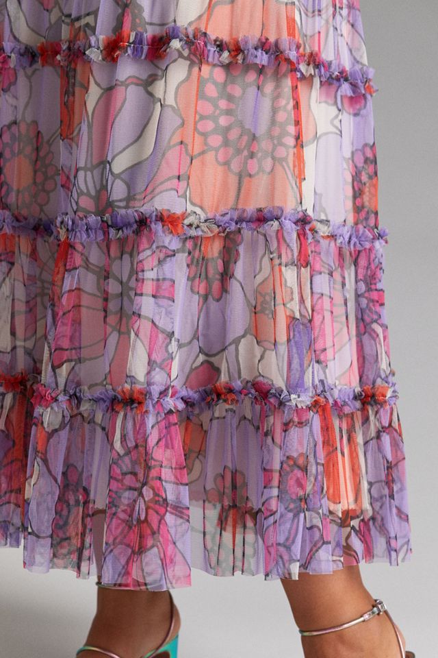 Maeve Tiered Tulle Maxi Skirt #5