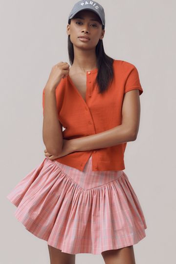 The Ruffle Swing Mini Dress