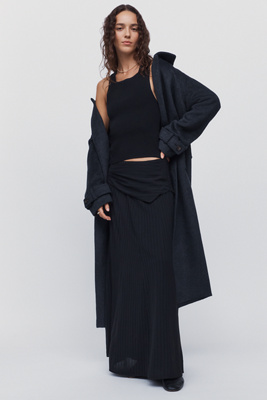 Madison & Laurel Wrap Maxi Skirt by Anthropologie