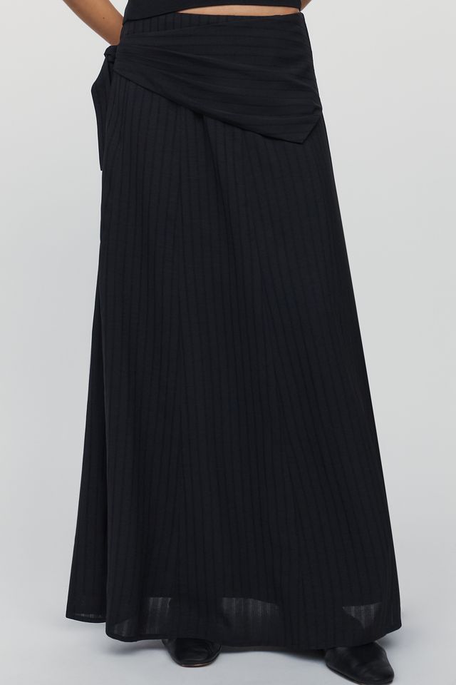 Madison & Laurel Wrap Maxi Skirt #1