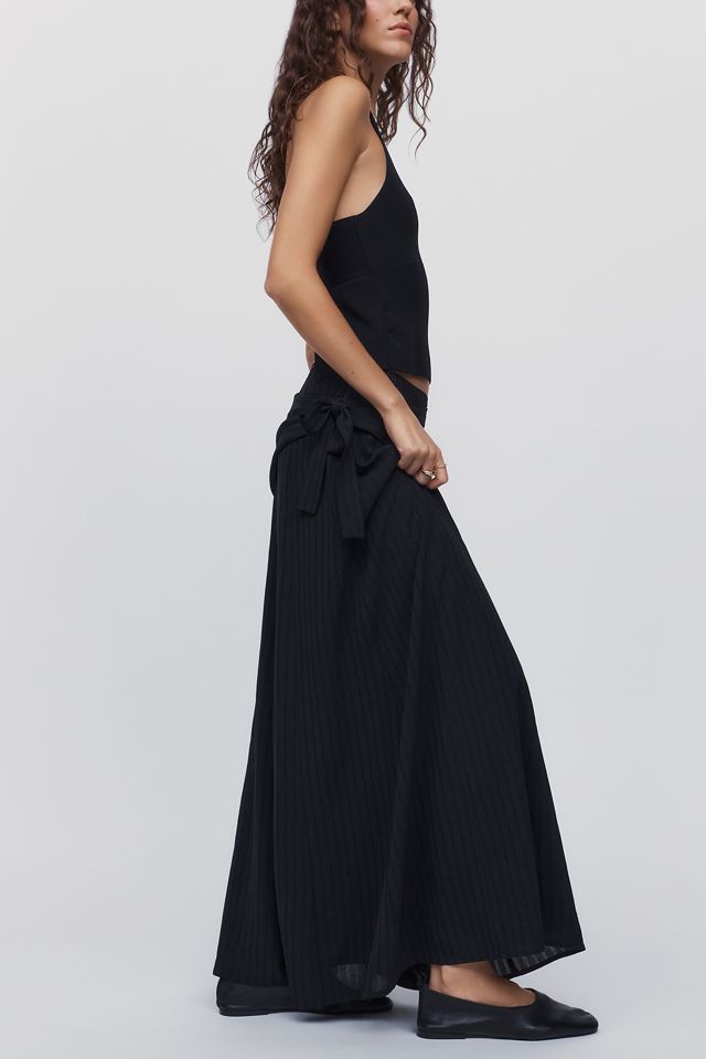 Madison & Laurel Wrap Maxi Skirt #3