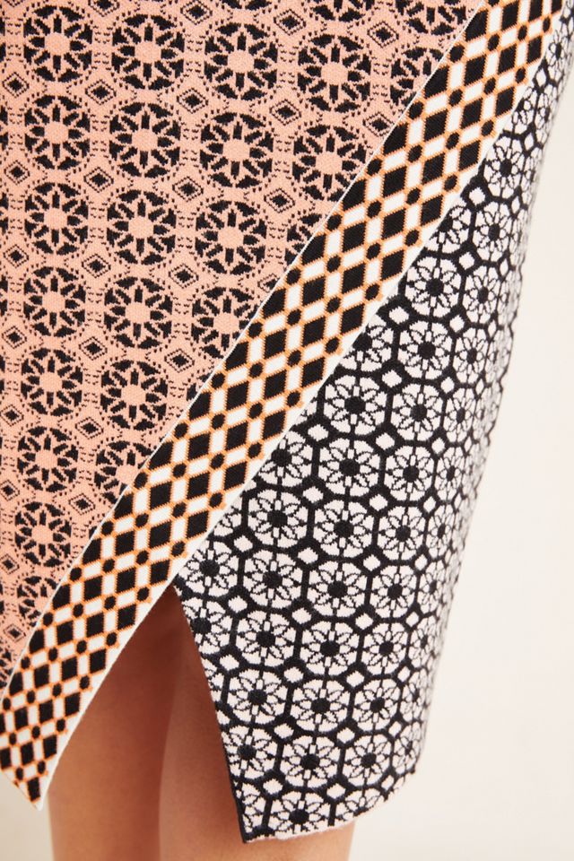 Maeve Brisa Abstract Sweater Pencil Skirt #2
