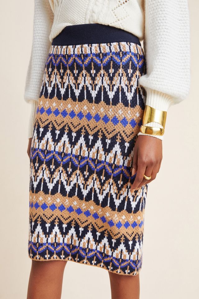 Anthropologie clearance sweater skirt