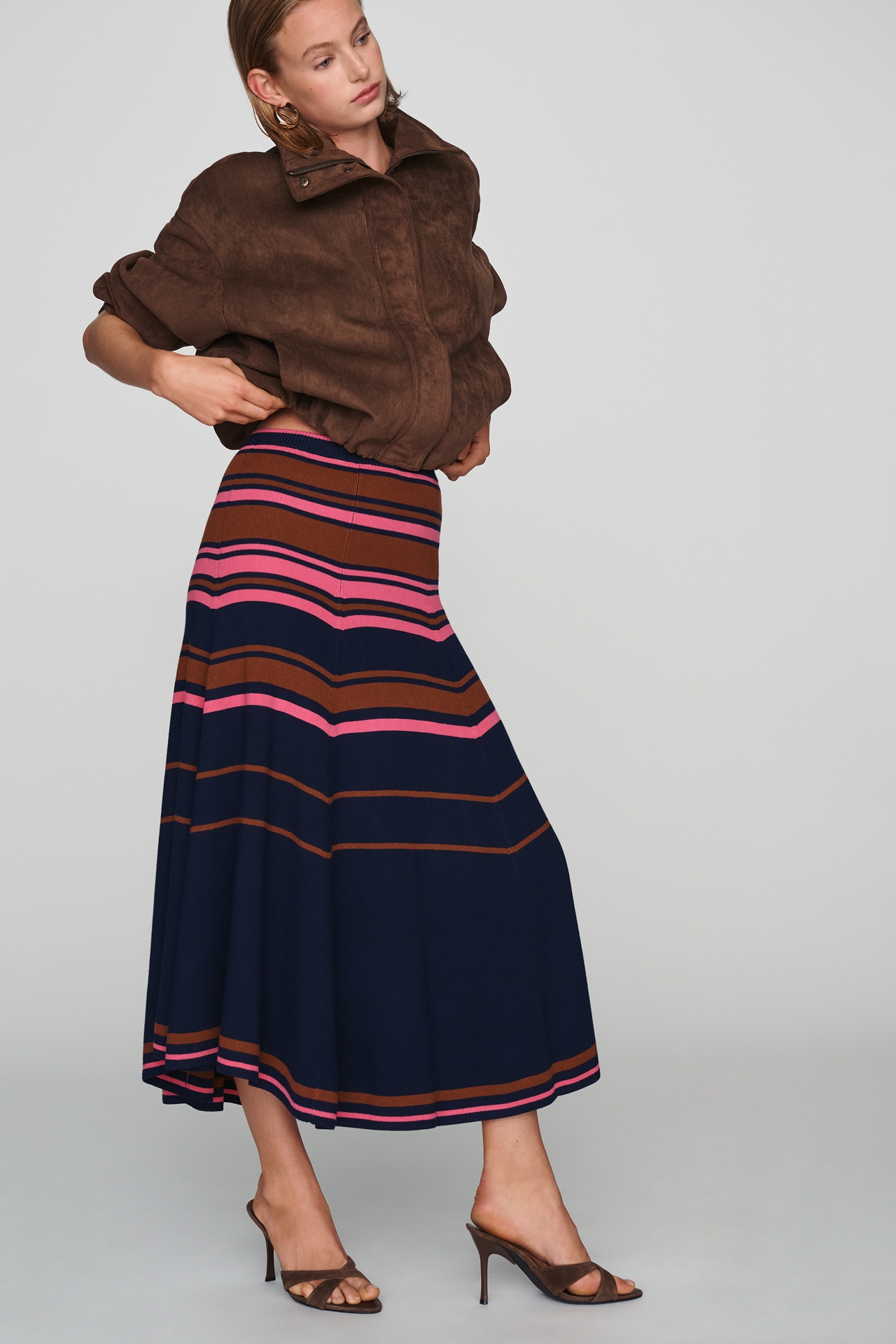 Maeve Knit Midi Skirt