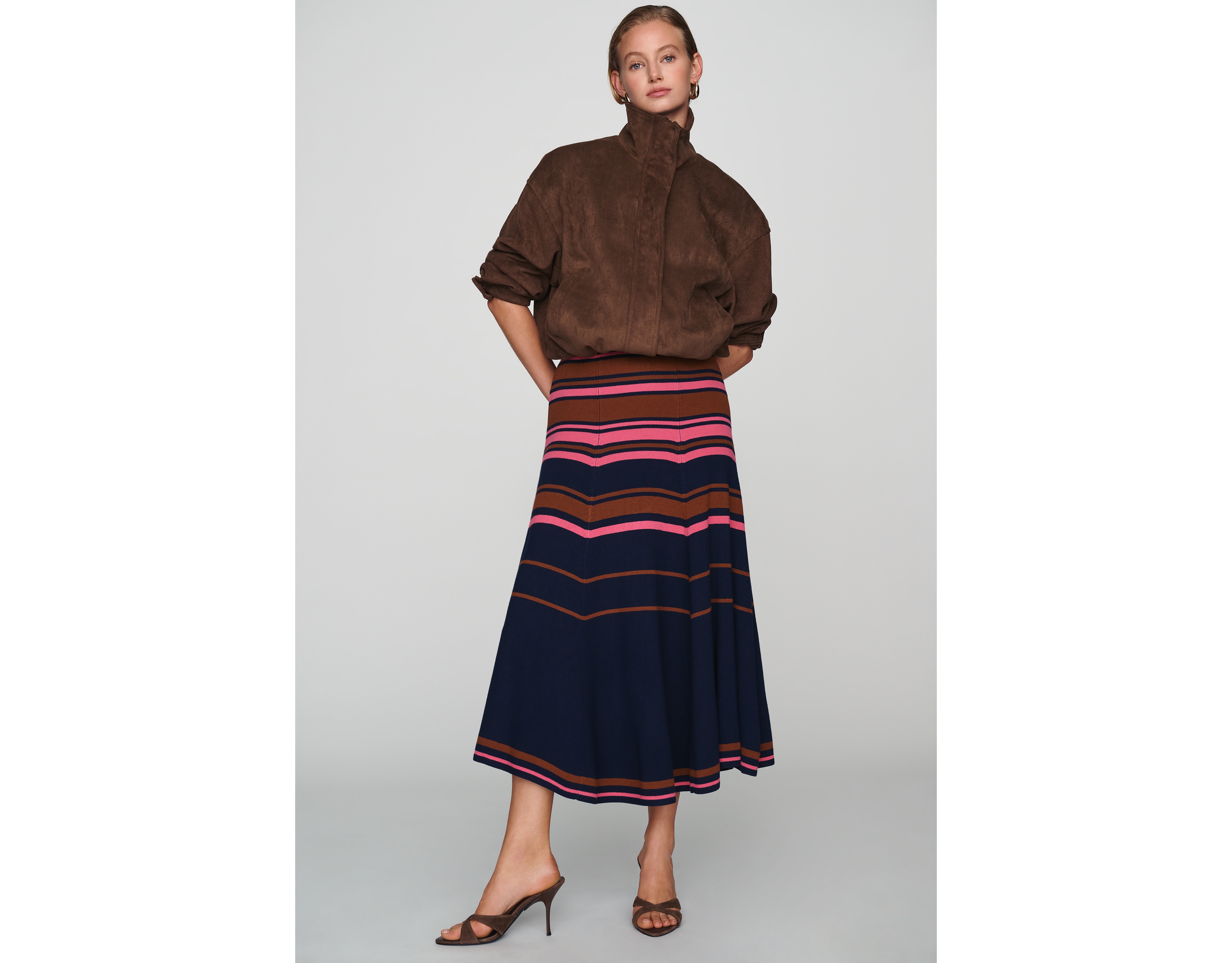 Maeve Knit Midi Skirt