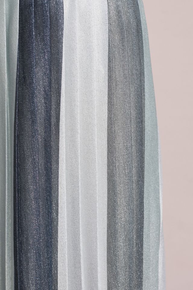 Sunburst Pleated Midi Skirt #1