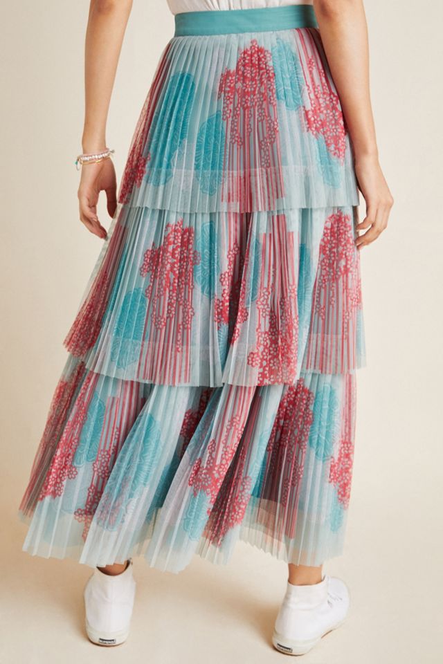 Lianne Pleated Midi Skirt #1