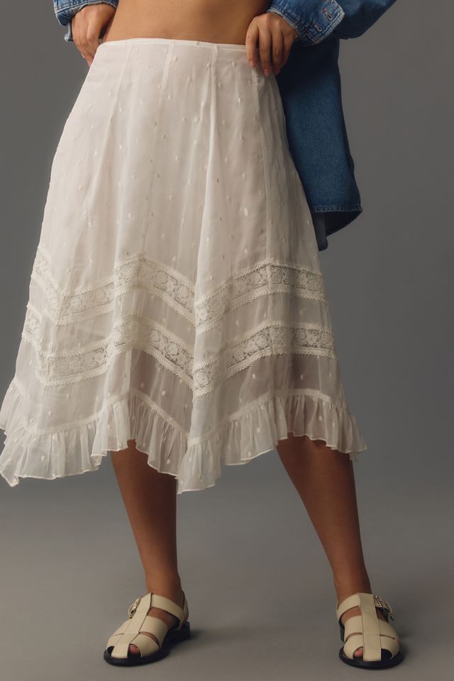 Not So Serious Lydia Petticoat Midi Skirt #6