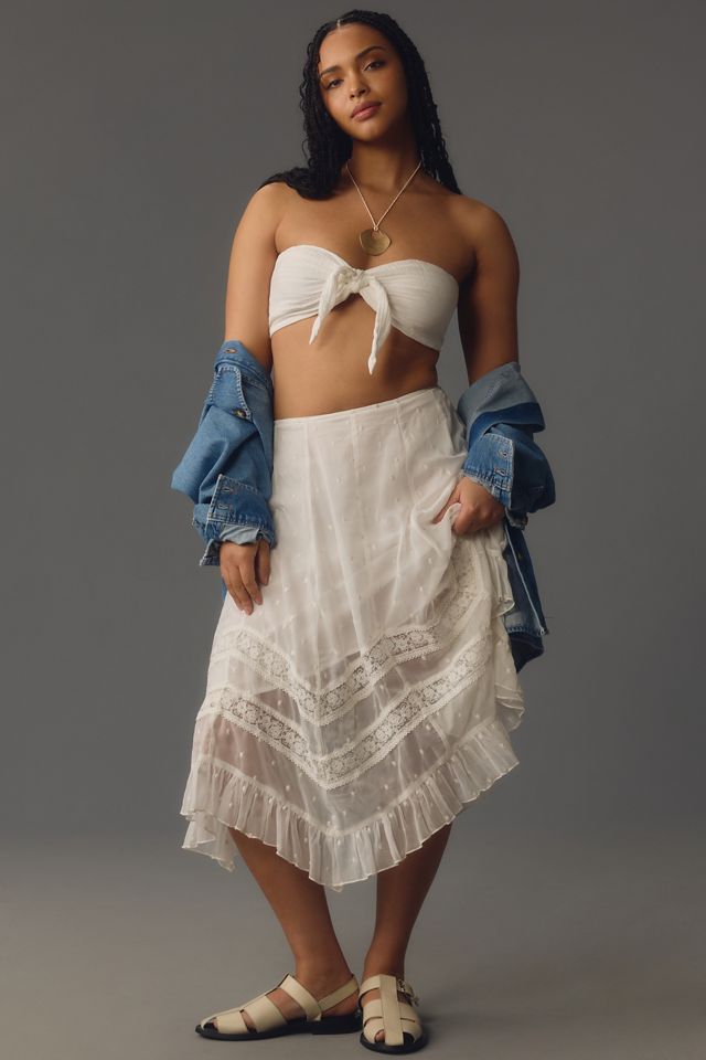 Not So Serious Lydia Petticoat Midi Skirt #8