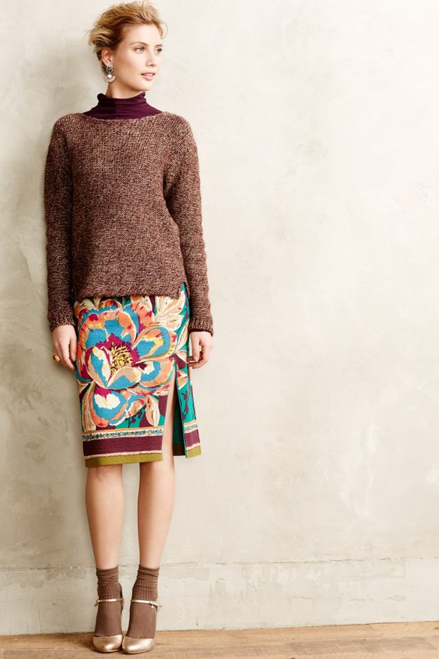 Tapestry Pencil Skirt #2