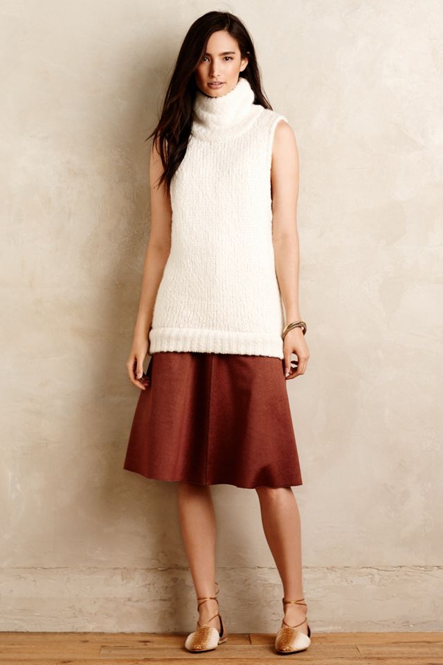 Neoprene Midi Skirt #2