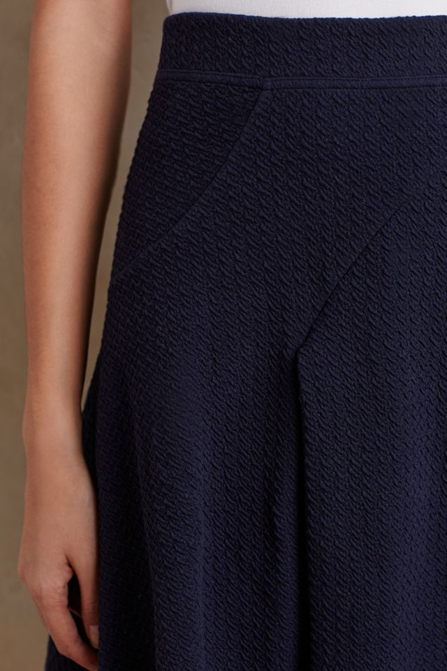 Paneled Pleats Skirt  #3