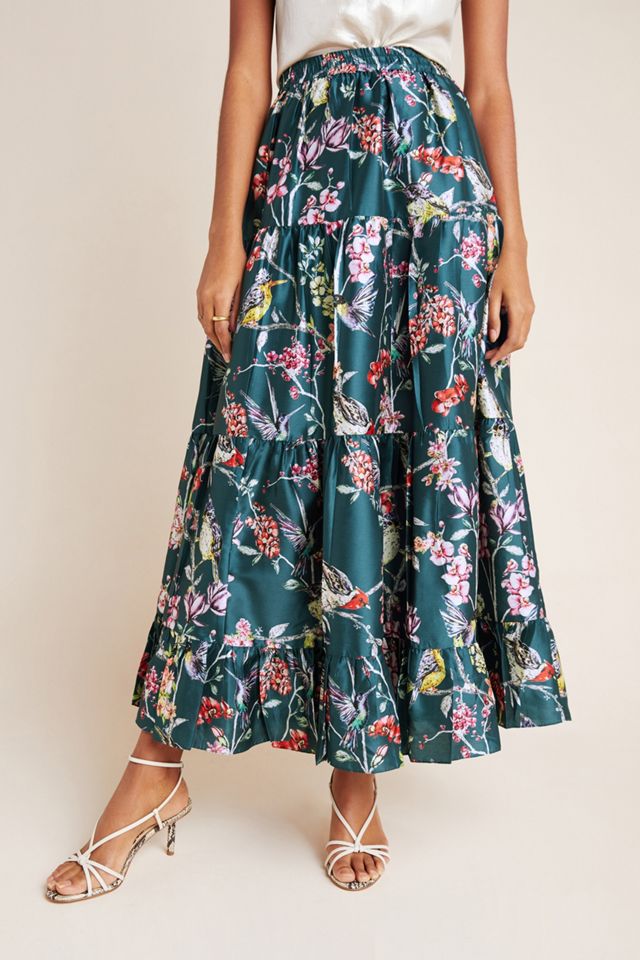 Tracie Tiered Maxi Skirt #1
