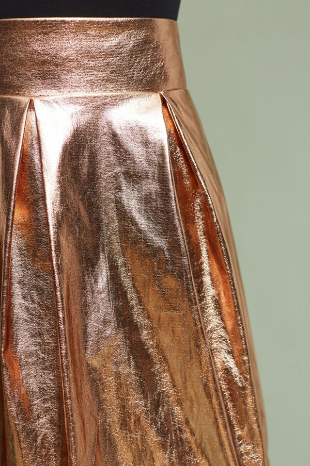 Rose Gold Mini Skirt #2