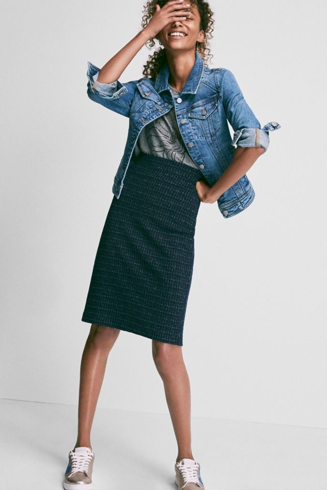 Printed Pencil Skirt #5
