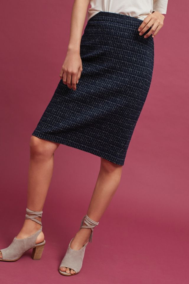 Printed Pencil Skirt #1