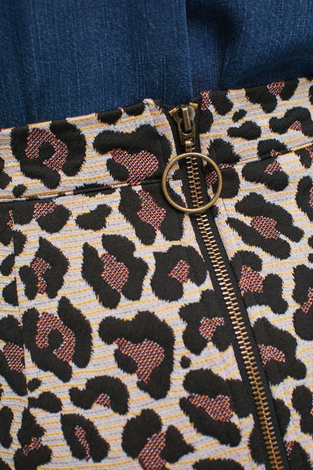 Leopard Pencil Skirt #4