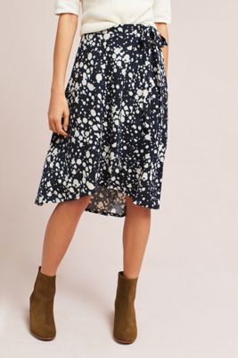 Knit Wrap Skirt