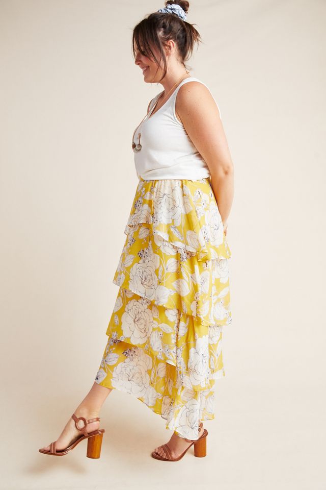 Mosier tiered 2025 maxi skirt